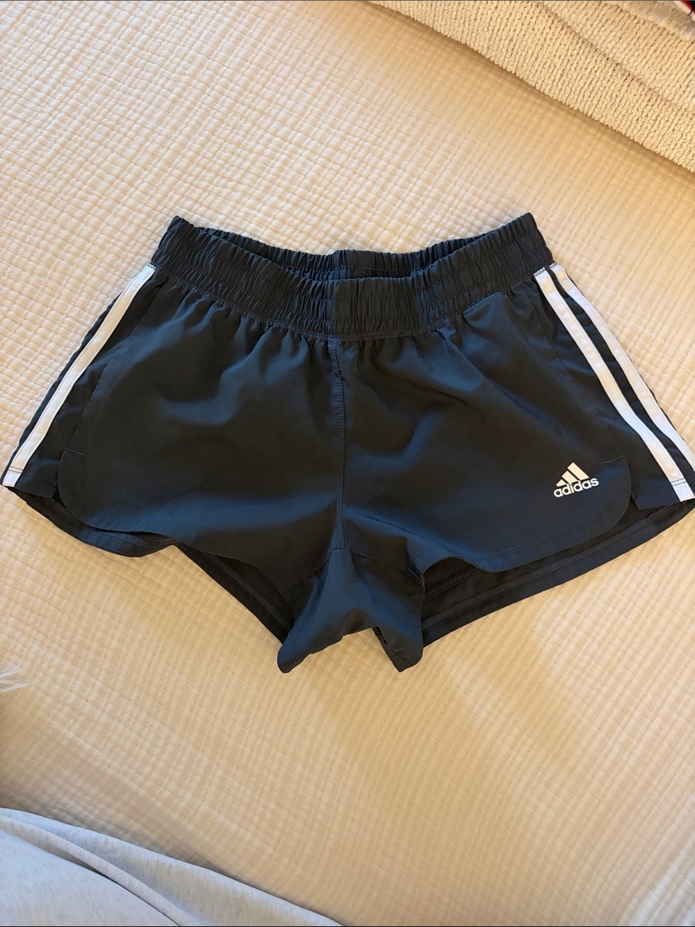 Adidas Women's Grey Athletic Shorts